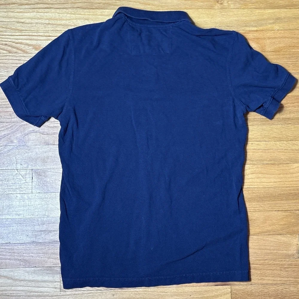 BANANA REPUBLIC REGULAR FIT 100% COTTON SHIRT NAVY Men's Sz SMALL, S